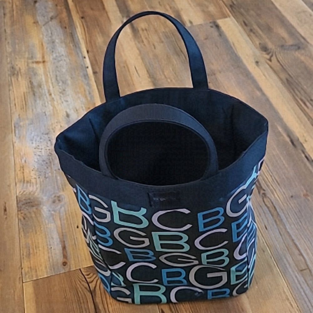BCBGirls Small Tote, Signature Logo Print